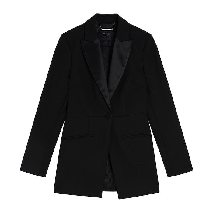 women black notch lapel blazer