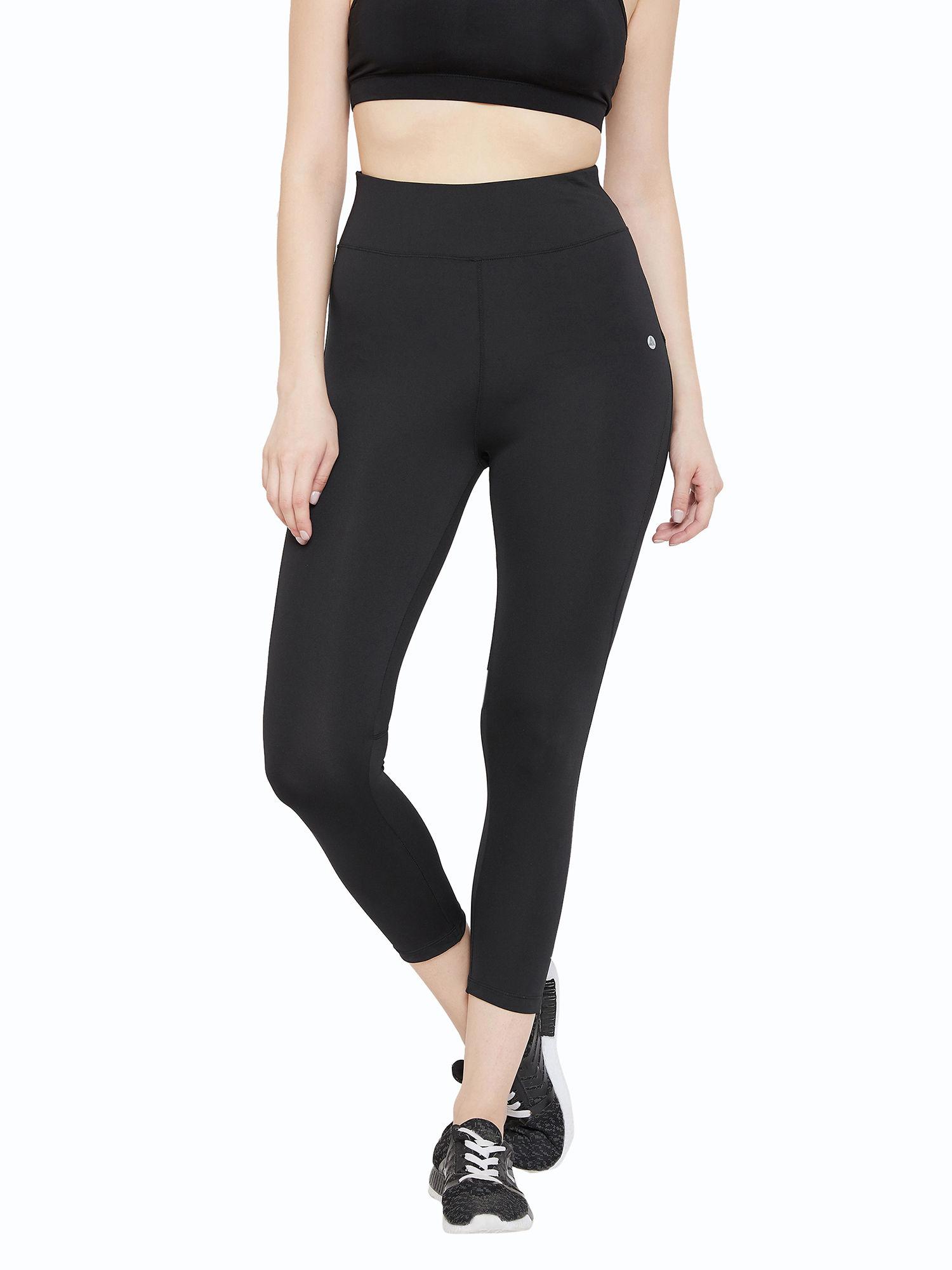 women black performance quick dry training tights