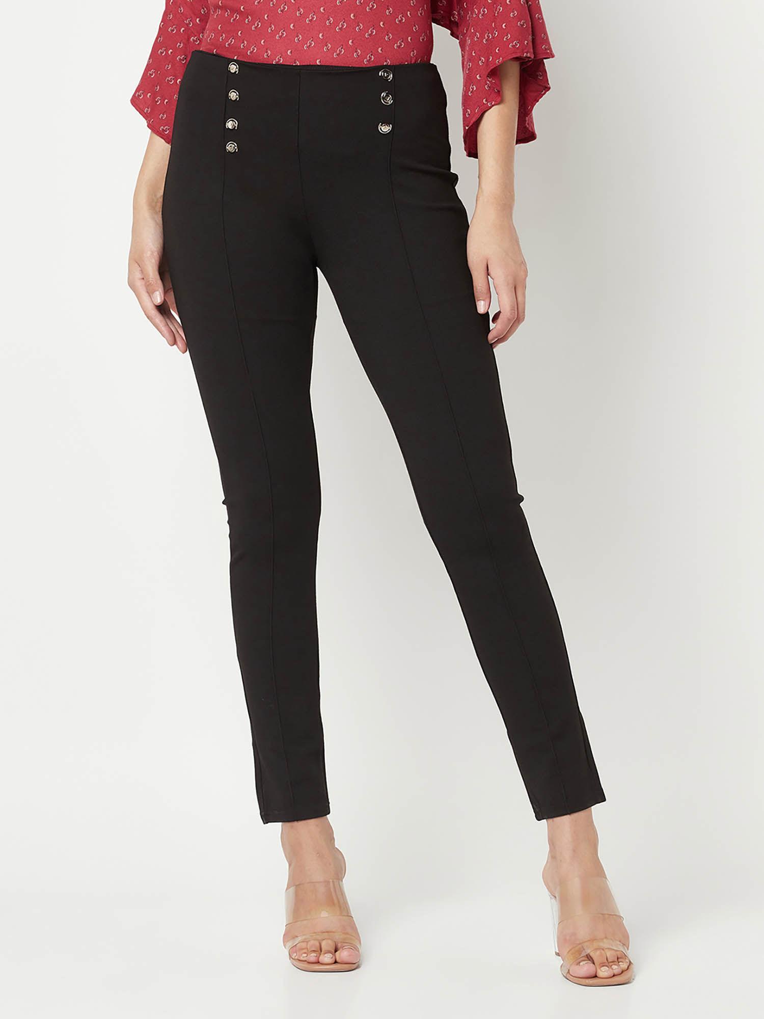 women black slim trouser