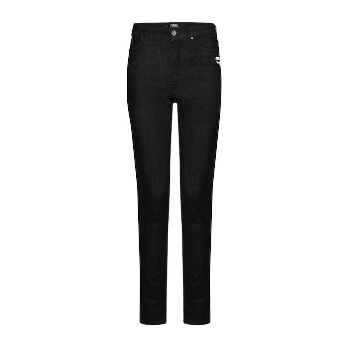 women black solid skinny fit jeans