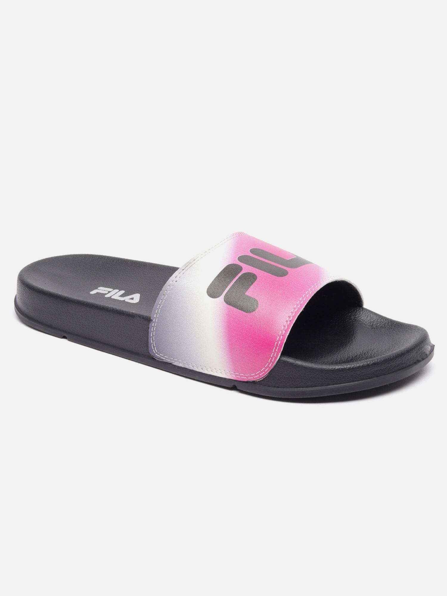 women black trip sliders