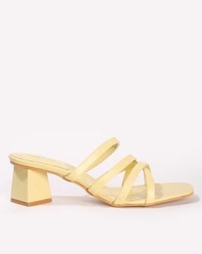 women block heeled sandals