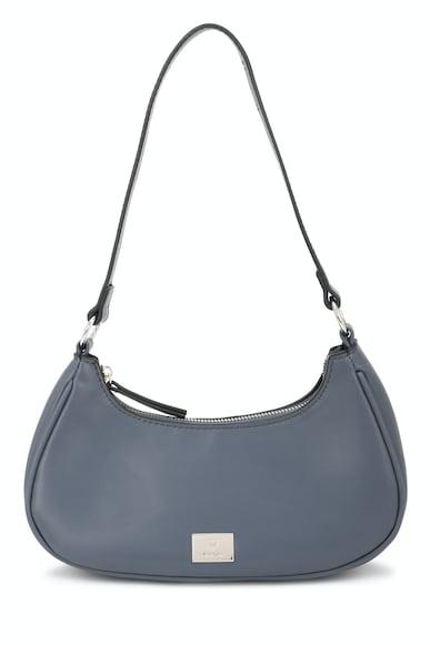 women blue casual sling bag