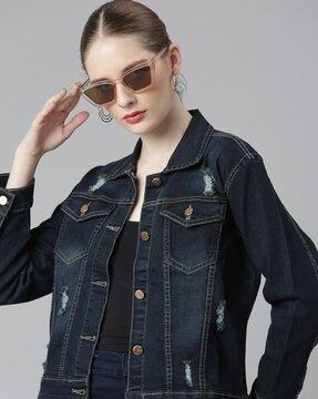 women bomber jacket with flap pockets