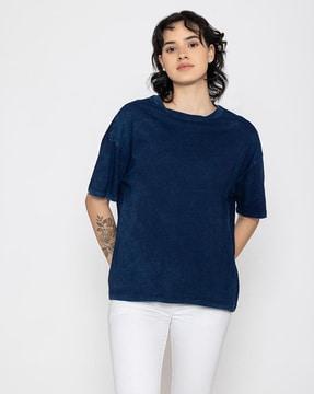 women boxy fit t-shirt