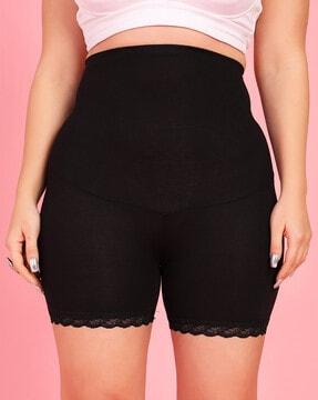 women boyshorts with elasticated waist