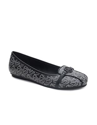 women brand print alina ballerinas