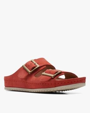 women brookleigh sun double-strap flat sandals