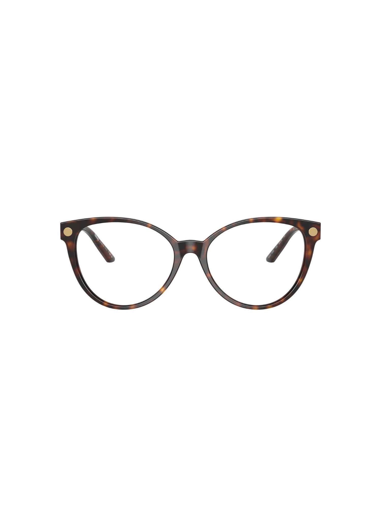 women brown cat eye eyeglass frames - 0ve335310852