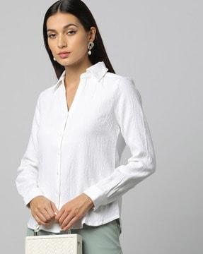 women button-down shirt