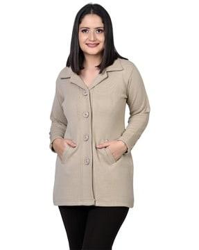 women cardigan with insert pockets