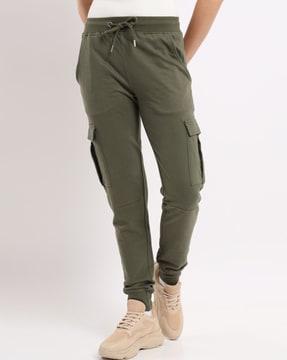 women cargo joggers with insert pockets