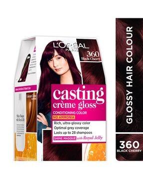 women casting creme gloss hair color-360 black cherry