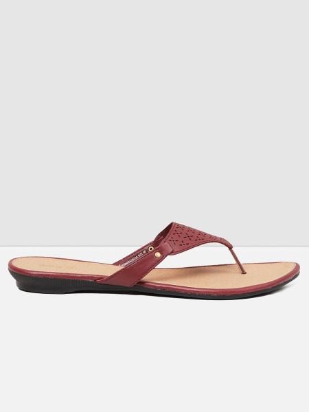 women casual sandal  (maroon , 3)