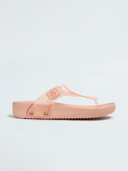 women casual sandal  (pink , 4)