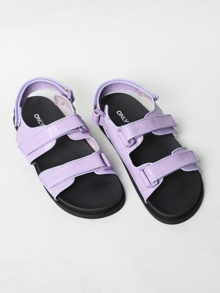 women casual sandal  (purple , 7)