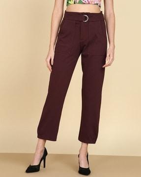 women cigarette pants