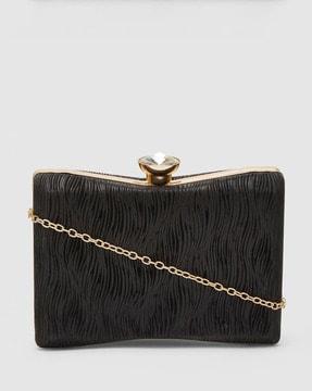 women clutch with detachable chain