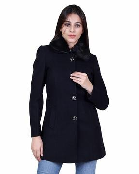 women coat with insert pockets