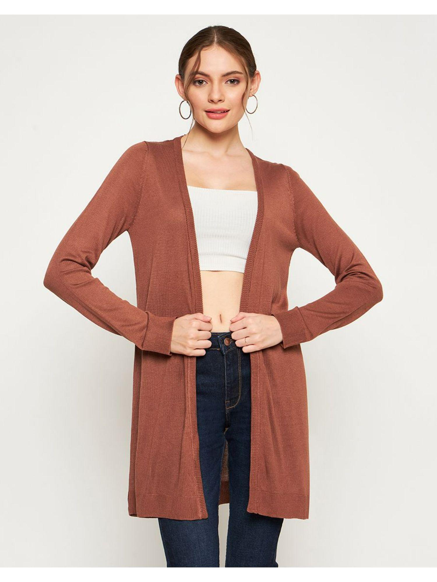 women coffee shrug