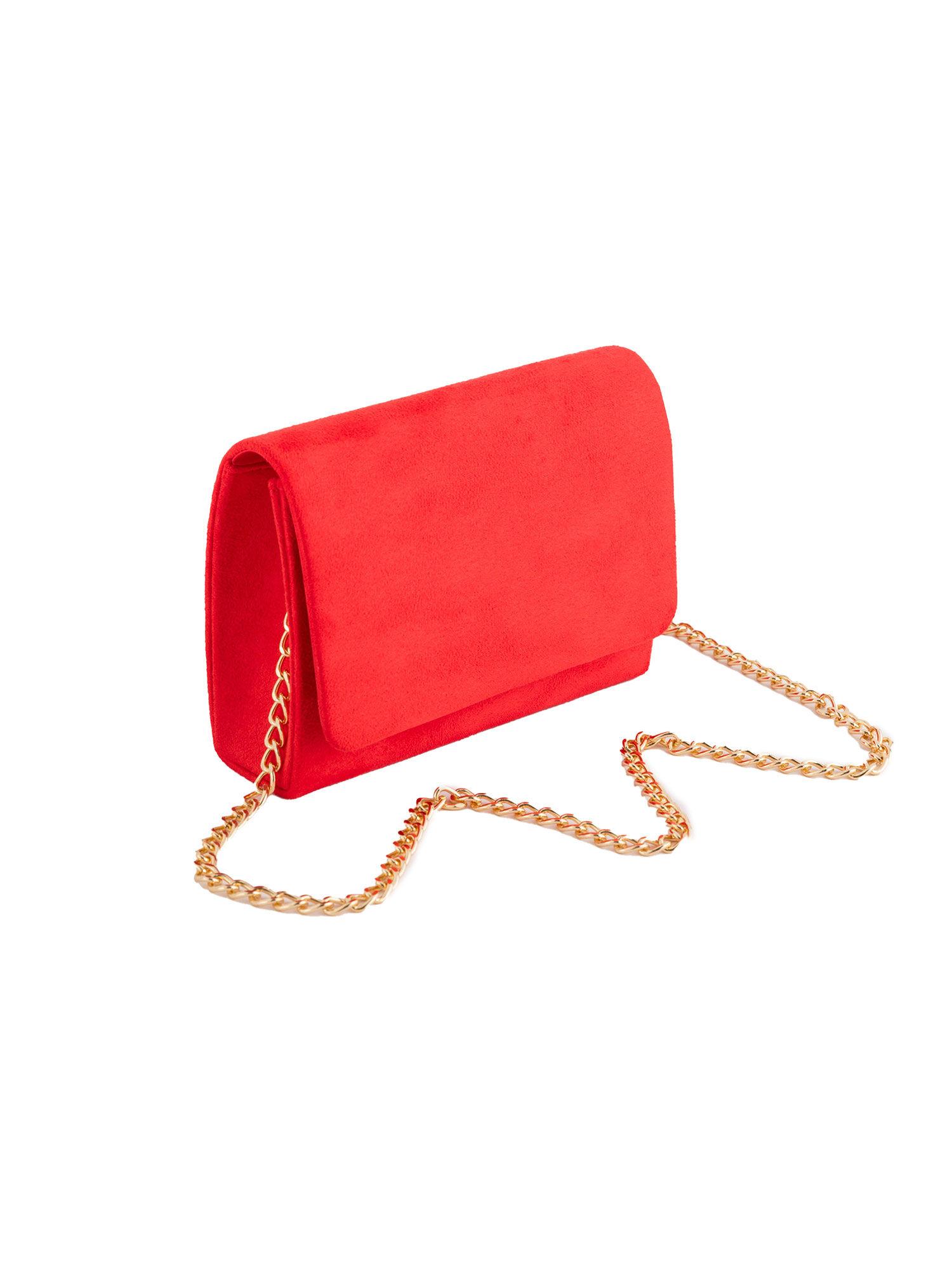 women coral sling bag