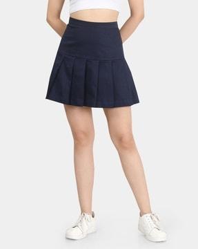 women cotton flared skirt