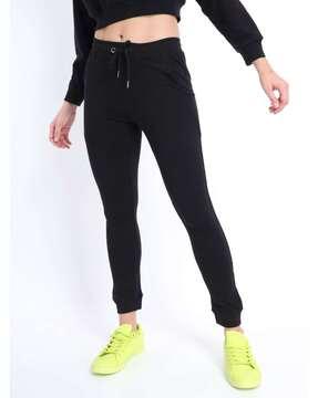 women cotton joggers with insert pockets