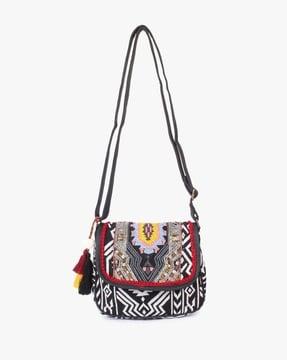 women crossbody bag with tassels