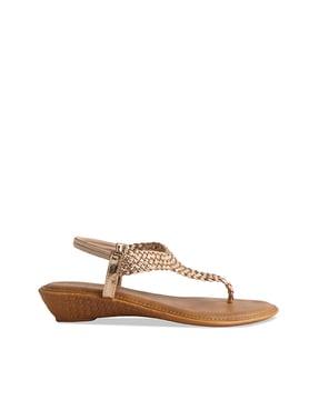 women delphine braided t-strap sandals