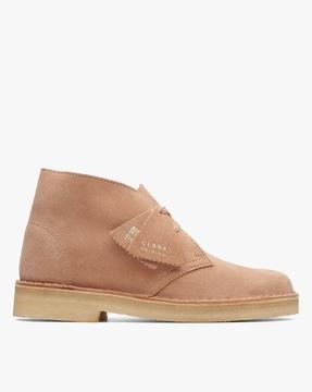 women desert ankle-length chukka boots