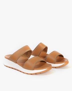 women double-strap sandals