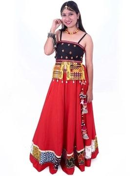 women embellished & embroidery lehenga choli set