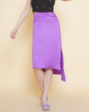 women embellished a-line skirts