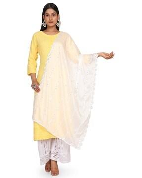 women embellished dupatta