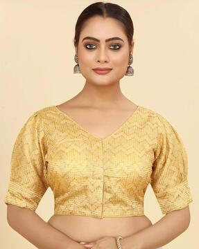 women embellished front-open blouse