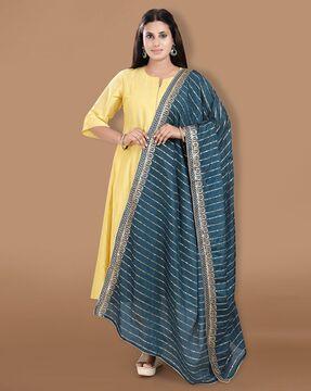 women embellished georgette dupatta