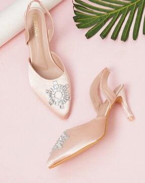 women embellished pumps