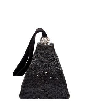 women embellished shoulder bag