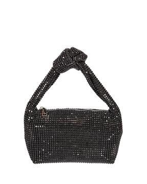 women embellished shoulder bag