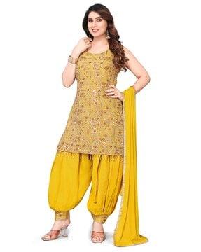 women embellished straight kurta set