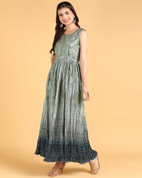 women embroidered gown dress