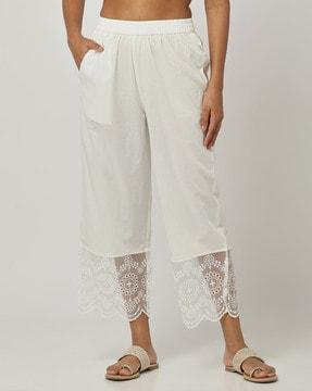 women embroidered pants