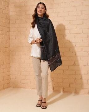 women embroidered stole