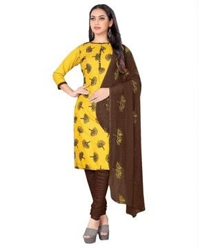 women embroidery 3-piece unstitched dress material