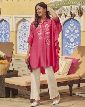 women embroidery kaftan kurta