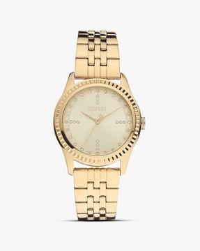 women es1l222m0065 water-resistant analogue watch