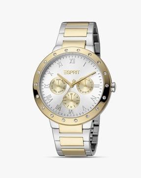 women es1l225m0075 water-resistant analogue watch