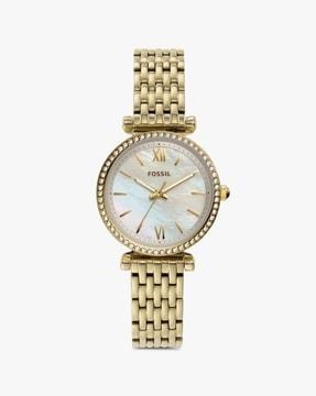 women es4735 water-resistant analogue watch