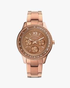 women es5109 water-resistant chronograph watch