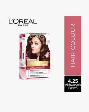 women excellence creme hair color - 4.25 aishwarya's brown